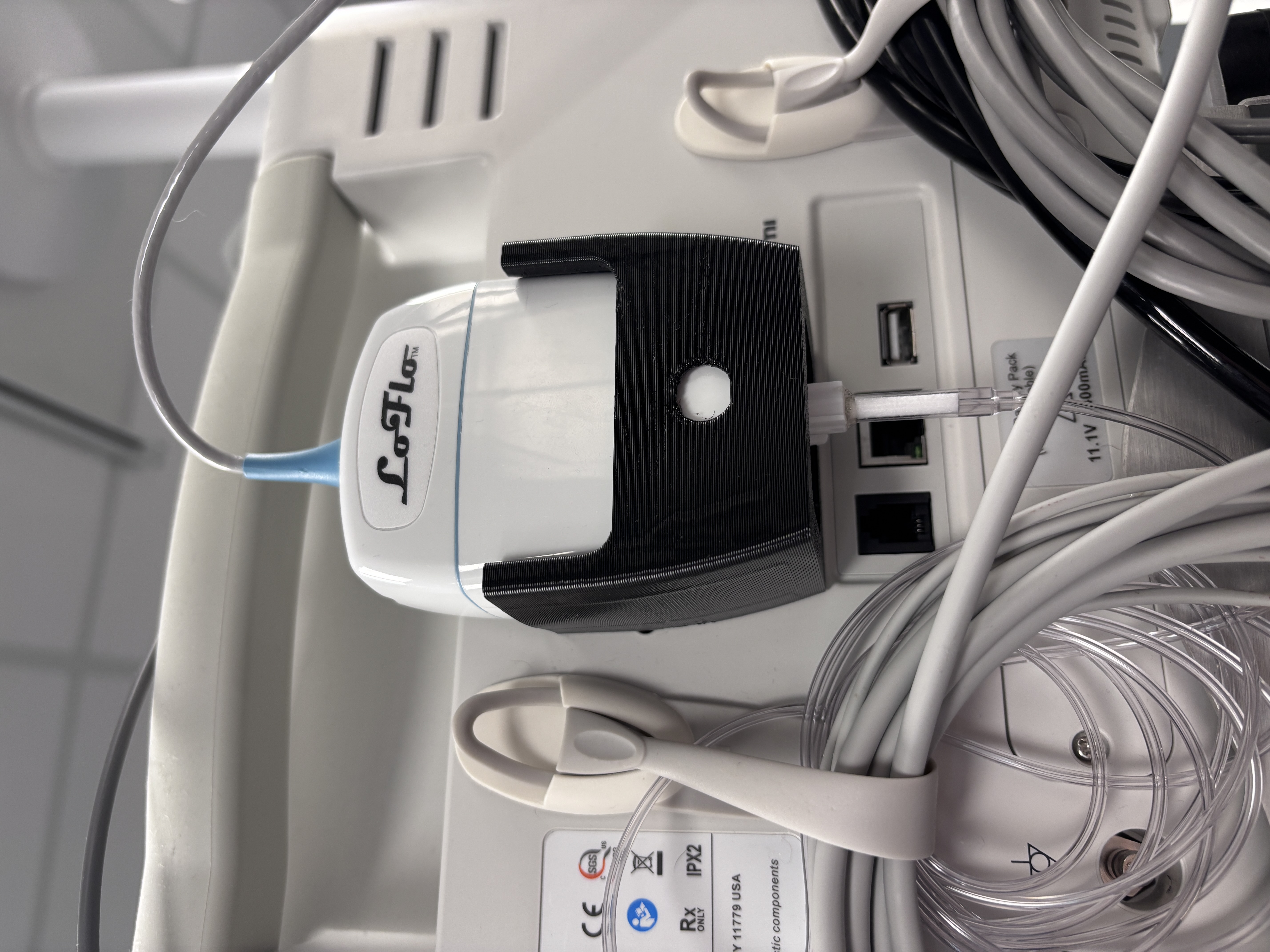 Midmark Patient Monitor CO2 Sensor Bracket (Capnography / LoFlo Sidestream) for Monitoring