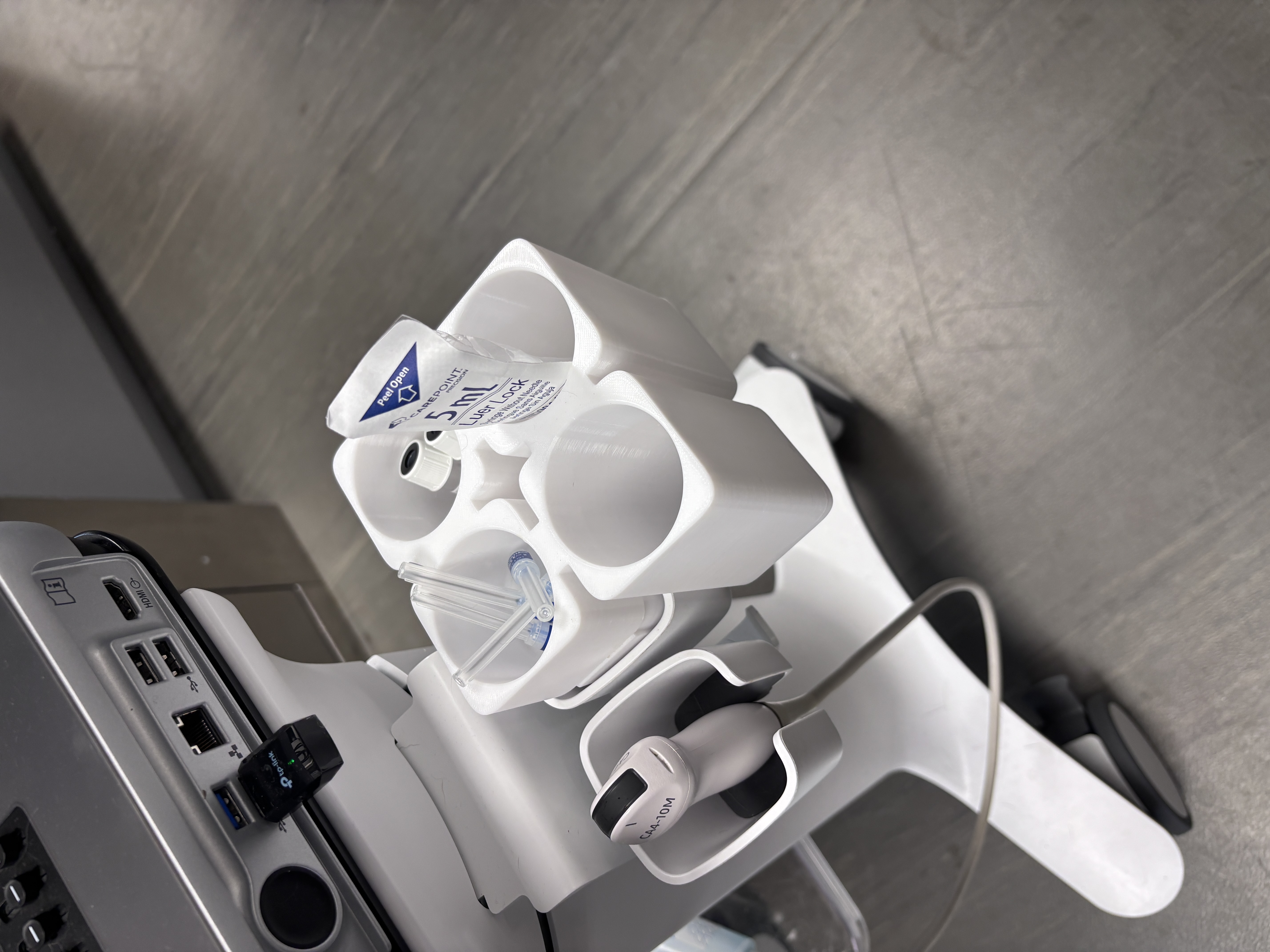 FAST Scan Supply Pocket for Veterinary Ultrasound (POCUS Workflow) for Imaging